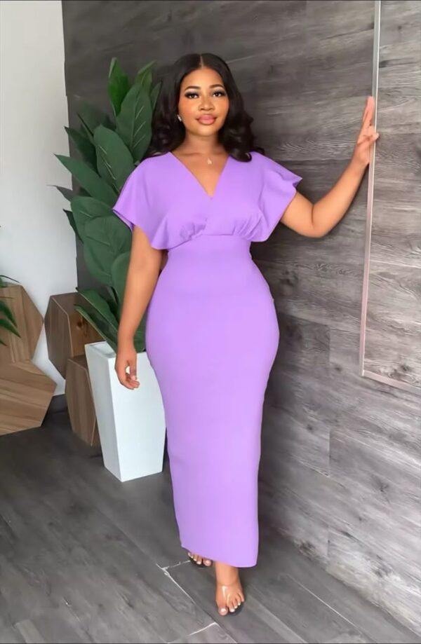 V Neck Party Dress